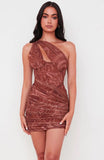 Robe Corset Marron