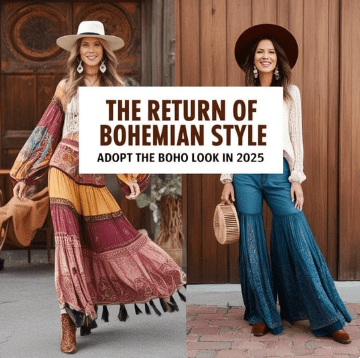 Le retour du style bohème : adopter le look boho en 2025