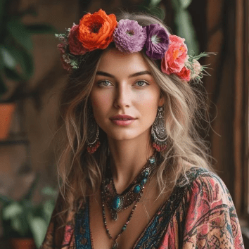 Les matières phares du style bohème : lin, coton, dentelle, crochet&nbsp;🌿